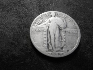 lot 53 image: 1929 D Standing Liberty Silver Quarter