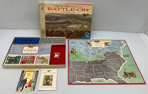 lot 20 image: 1962 American Heritage Battle Cry Civil War Board Game In Original Box (Seems Complete)