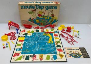 lot 22 image: 1963 Ideal Mouse Trap Game In Original Box (Seems Complete)