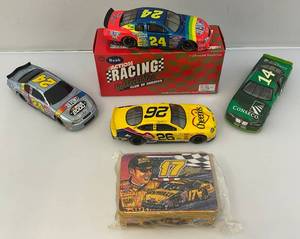 lot 44 image: Misc. 124 Scale NASCAR Die Cast Cars 2Banks 1 NIB & More