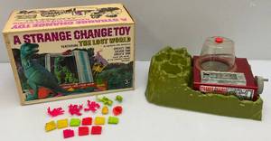 1967 " A Strange Change Toy" Featuring The Lost World In Original Box (Seems Complete)