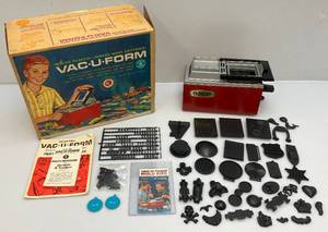 lot 69 image: 1962 Mattel Vac-Cu-Form Kids Toy No. 422 In Original Box (Seems Complete)