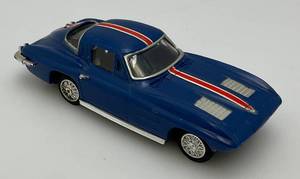 lot 95 image: 1964 Ideal MOTORIFIC Battery Operated Corvette Blue