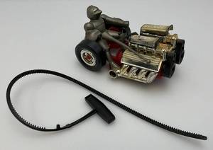 lot 140 image: 1972 Kenner SSP Movin Marvin Knight Rider Super Sonic Power Rip Cord Race (With Rip Cord)
