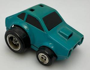 lot 144 image: 1972 SSP Blue Ford Pinto Super Sonic Power Rip Cord Race (No Rip Cord) Missing Front headlight Piece