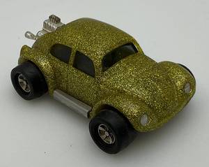 lot 166 image: 1970s Vintage RARE Tonka Totes Volkswagon Beetle Metallic Flake Apple Green Great Condition