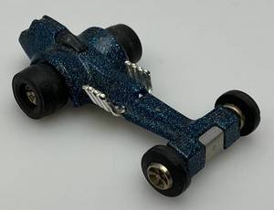 lot 173 image: 1970s Vintage Tonka Totes Strip Whip Dragster Metallic Blue Great Condition