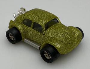 lot 180 image: 1970s Vintage RARE Tonka Totes Volkswagon Beetle Metallic Flake Apple Green Great Condition