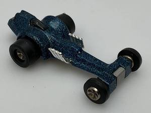 lot 182 image: 1970s Vintage Tonka Totes Strip Whip Dragster Metallic Blue Great Condition