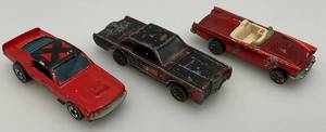 lot 191 image: Misc. Vintage 1960s - 70s REDLINE Cars (Need TLC)