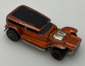 lot 192 image: 1969 The DEMON Redline Hot Wheel Transparent Copper (Beat Up But Cool)