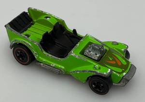 lot 199 image: 1969 Ice T Redline Hot Wheel (Beat Up But Cool) Missing Plastic Top