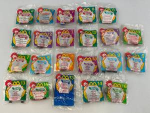 lot 201 image: Misc. Vintage McDonalds Hot Wheels In Original Packages