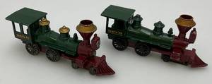 lot 212 image: Vintage Macthbox Models Of Yesturday Santa Fe Locomotives