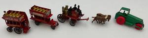 lot 214 image: Vintage Macthbox Models Of Yesturday Miniature Die Cast (Some MissingBroken Parts)