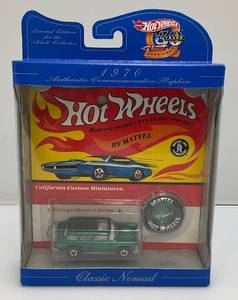 lot 217 image: Hot Wheels 30 Years 1970 Authentic Commemorative Replica Classic Nomad (NIB)
