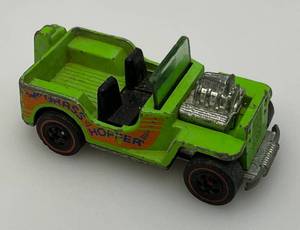 lot 232 image: 1970 Hot Wheels Redline Grass hopper Green Enamel (Fair)