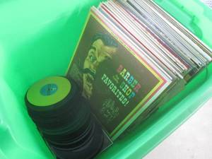 lot 15 image: (F-1) Assortment of Vintage Records...