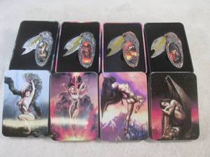 lot 47 image: (CSB) 4 Collector Knives in Tin Box...