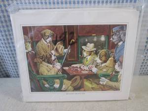 lot 93 image: (CS) 192 Dogs Playing Poker His St...