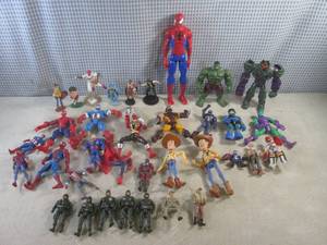 lot 117 image: (BS) Assortment of Toy Figures  Ac...