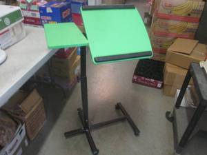 lot 133 image: (BR2) Mobil Laptop Cart with Adjust...