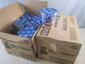lot 155 image: (C-1) 24 Post Ok Go Fruity Pebbles...