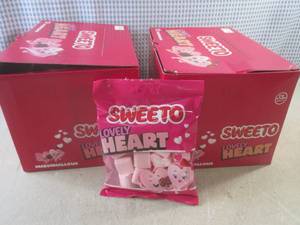 lot 156 image: (C-1) 24 Bags of Sweeto Lovely Hear...