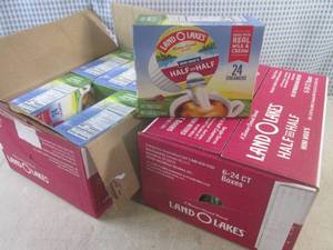 lot 160 image: (B-3) 12 Boxes of 24 Half and Half ...