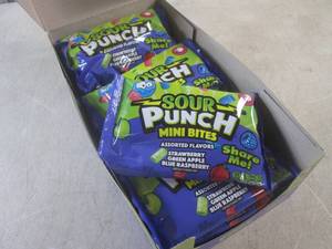 lot 163 image: (B-1) 12 Bags of Sour Punch Assorte...