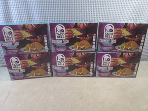 lot 165 image: (B-2) 6 Boxes of Taco Bell Crunchy ...