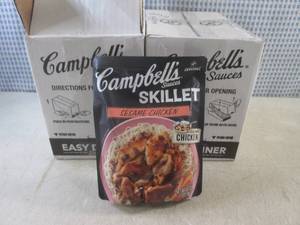 lot 167 image: (B-1) 12 Pouches of Campbells Sauc...