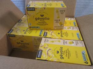 lot 170 image: (B-1) 6 Boxes of Keurig Gevalia Fro...