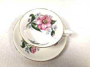 lot 2 image: Royal Grafton Bone China England Cup and Saucer