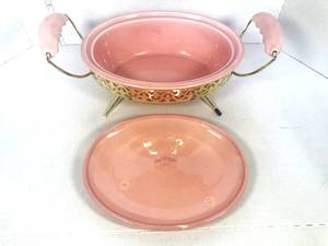 lot 27 image: 1950s Miramar of California Covered Casserole