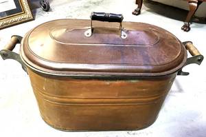 lot 73 image: Wonderful Copper Boiler