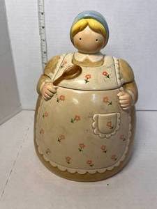 lot 52 image: Rare Otagiri Japan Village Folk Cookie Jar