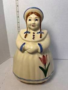 lot 51 image: Vintage Shawnee Dutch Girl Cookie Jar