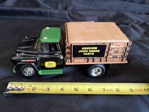 lot 15 image: John Deer Chevy Parts Pickup