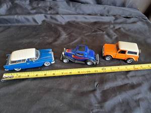 lot 45 image: 1956 Chevy Bel Air, 1973 Ford Bronco, 1932 Ford 3 window Coupe