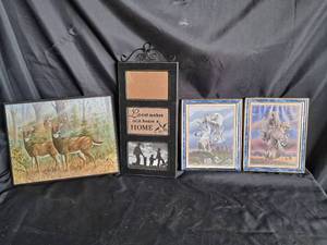 lot 76 image: Home Decor Picture Lot