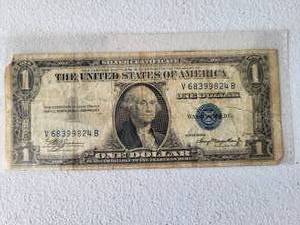 lot 84 image: 1935A Silver Certificate Liberty Dollar  -- V68399824B