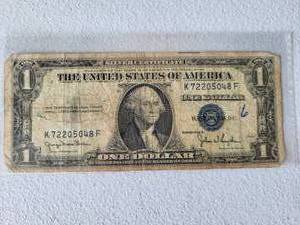 lot 85 image: 1935D Silver Certificate Liberty Dollar  -- K72205048F