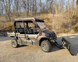 2019 Kawasaki MULE PRO-FXT "Ranch Edition" w/ Full Cab & Snowplow - Ready for Work!