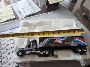 lot 151 image: Eagle Transport Diecast Model Truck in Original Packaging