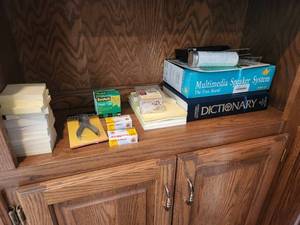 lot 156 image: Office Supply Collection including Binders, Notepads, and More