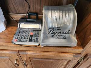lot 172 image: Paymaster Ribbon Writer and Casio Calculator Bundle