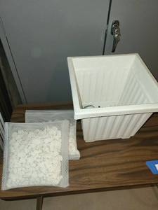 lot 223 image: Aquarium Bio Filter Media with Baskets