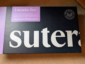 lot 29 image: Sutera Lavender Zen Memory Foam Pillow