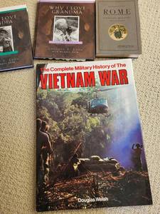 lot 126 image: Wonders of Italy & Vietnam War Books